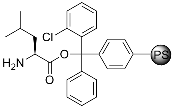 H-L-Leu-2-Cl-Trityl-resin